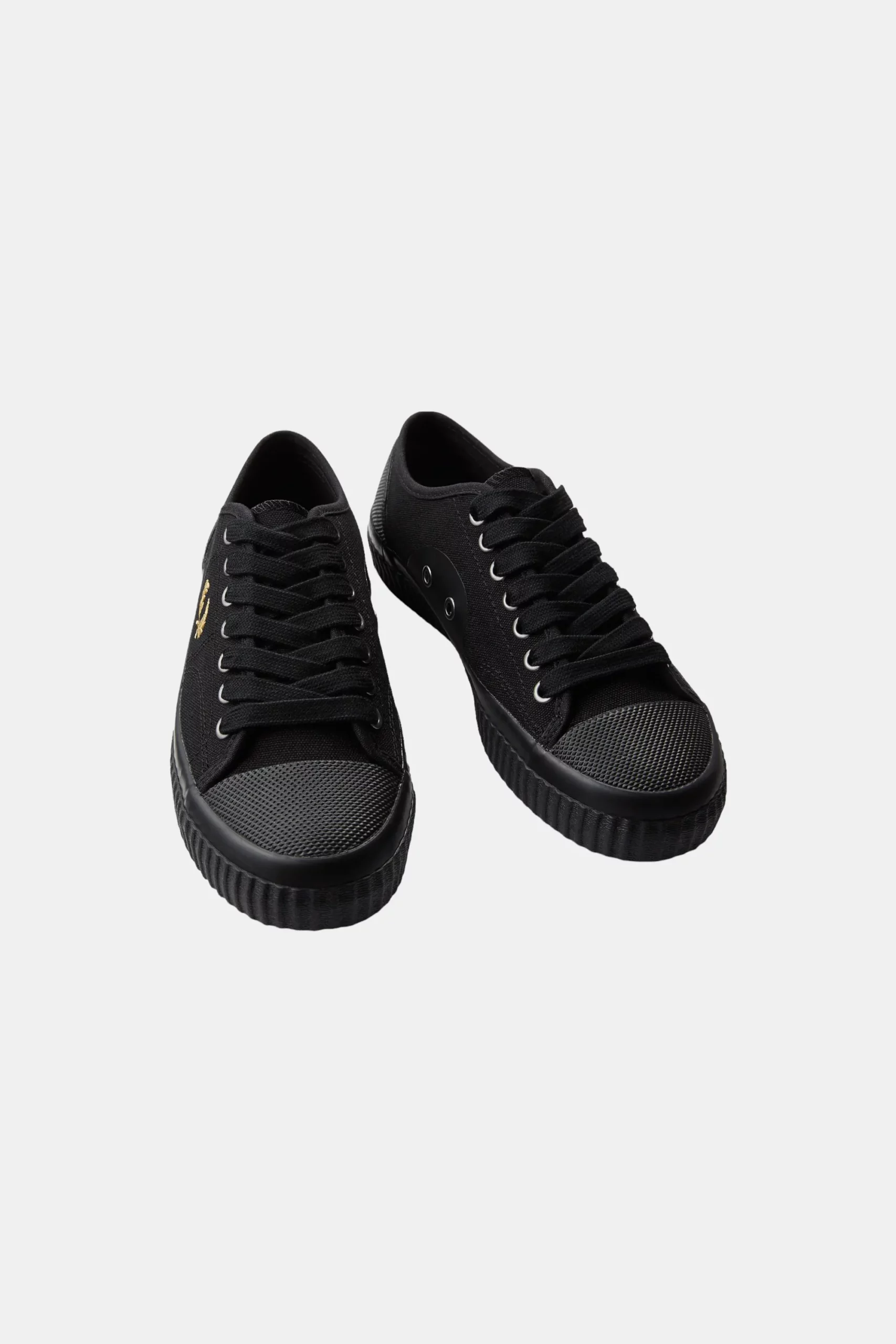 kedy fred perry hughes low canvas black 2