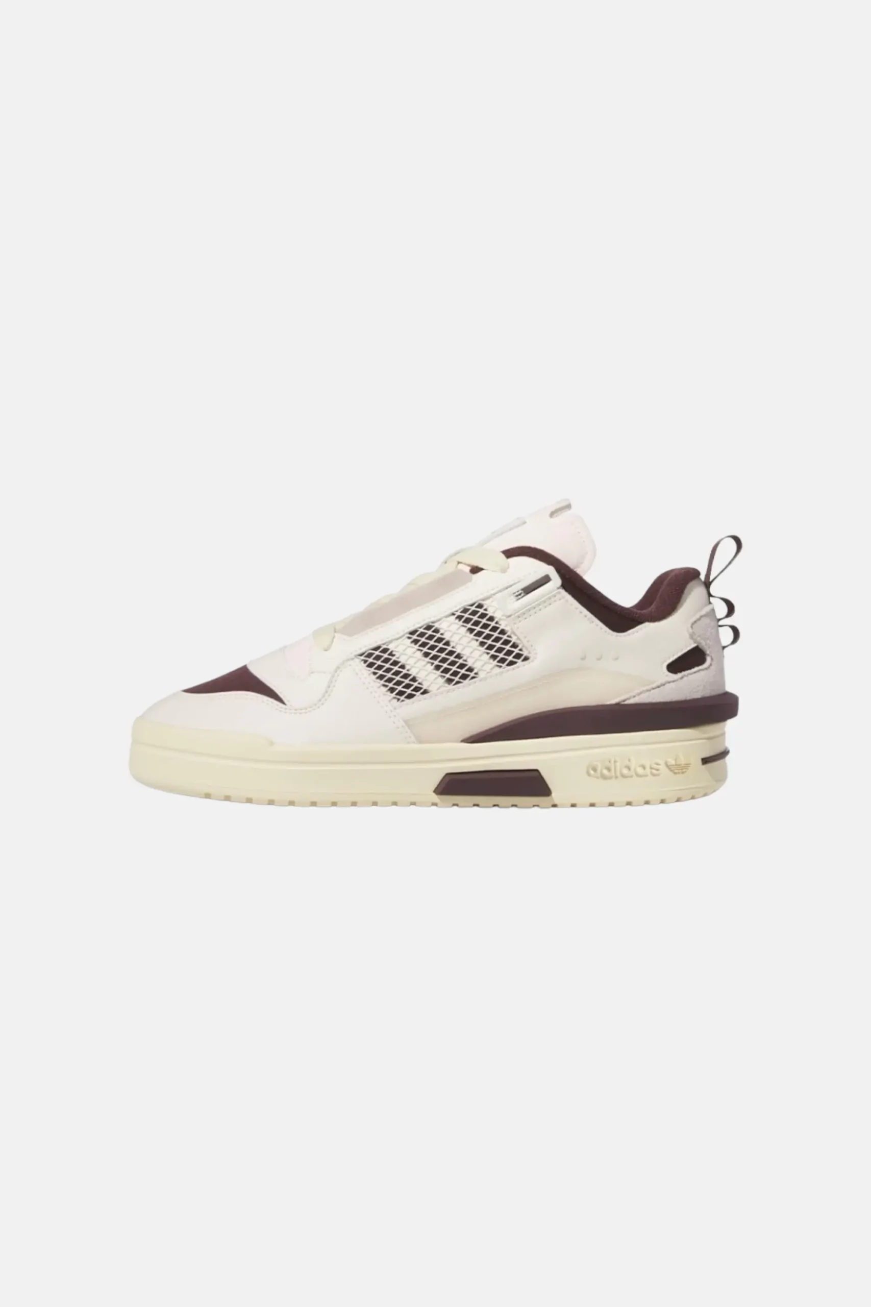 krossovki adidas forum mod low white brown 1