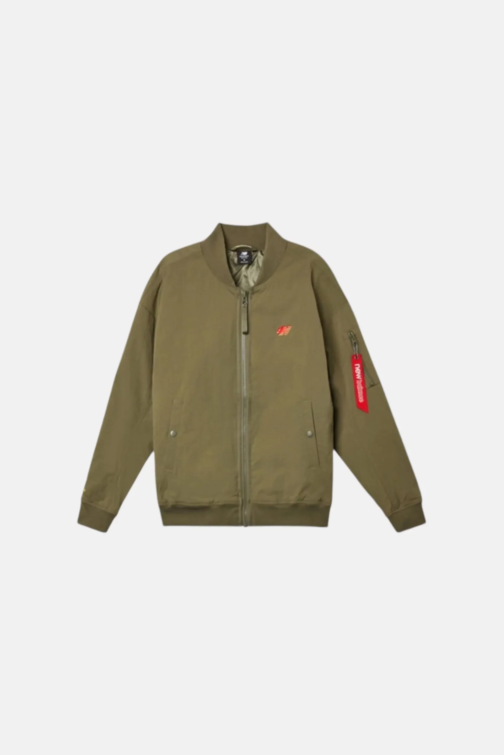 kurtka new balance bomber olive 2