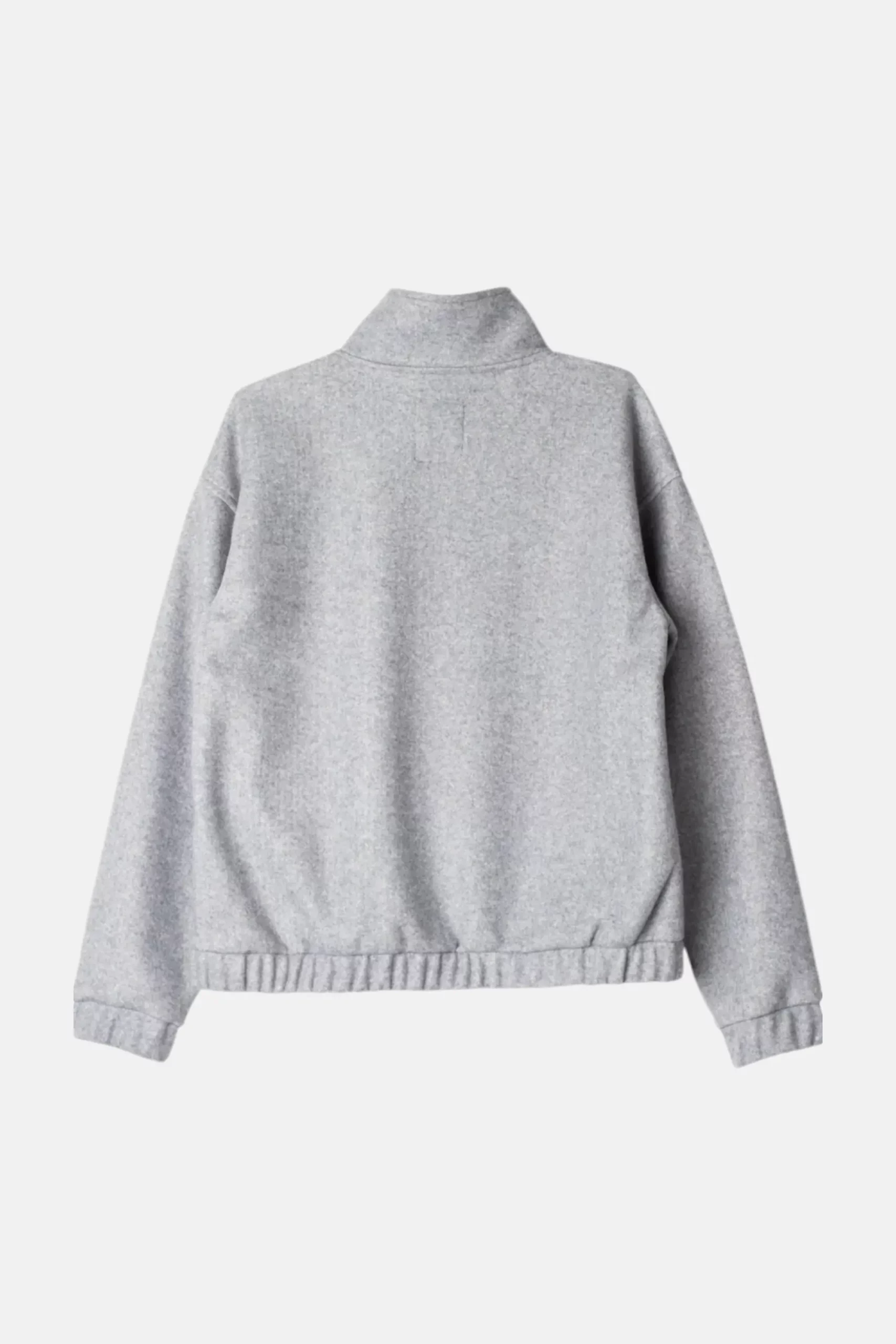 tolstovka kavu amaya fleece grey 2